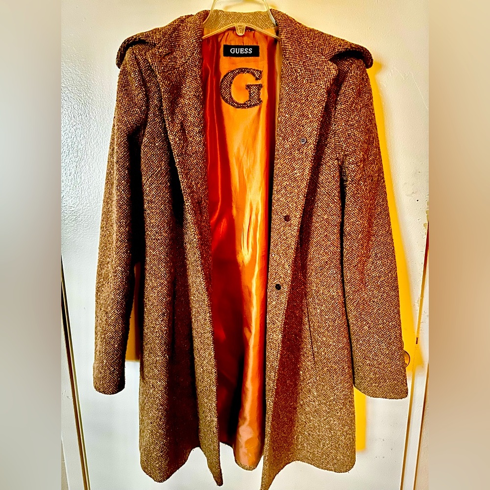 Vintage Guess coat, medium size, good condition. Super cute!